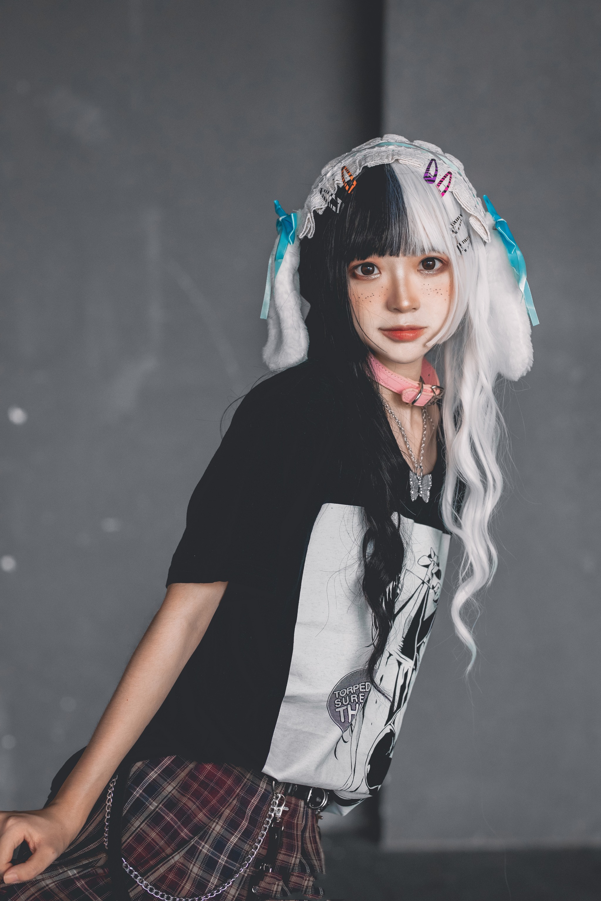 图片[1]-疯猫ss – NO.121 雀斑少女 [12P]-XikXak